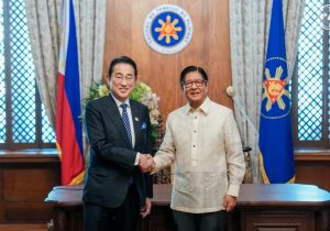 Philippine President, former Japanese PM Kishida discuss energy transition, AZEC cooperation