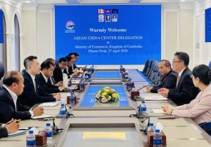 Cambodian Ministry of Commerce Seeks Closer Cooperation with ASEAN-China Centre