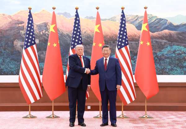 Chinese President Xi Jinping Holds Talks with U.S. President Donald J. Trump