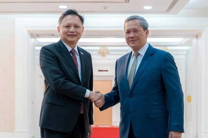 New Singaporean Ambassador to Cambodia Committed to Strengthening and Expanding Bilateral Cooperation