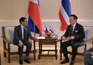 Thai PM meets with Philippine President