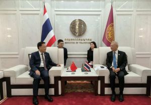 Chinese Ambassador to Thailand Meets with Deputy Prime Minister and Minister of Transport of Thailand