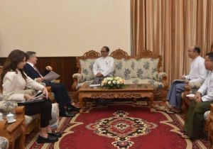 Myanmar Foreign Minister receives Ambassador of Russia to Myanmar