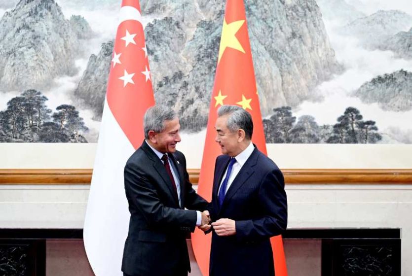 Singapore Foreign Minister pays a working visit to China