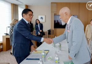 PH President and Sasakawa Peace Foundation chief reaffirm support for initiatives in maritime security and peacebuilding
