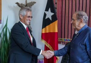 Timor-Leste President Ramos-Horta and US Ambassador Candidate Mark Garber Discuss Strategic Cooperation