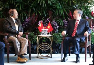 Timorese President and Vietnamese President  Strengthen Ties at Bilateral Meeting in Singapore