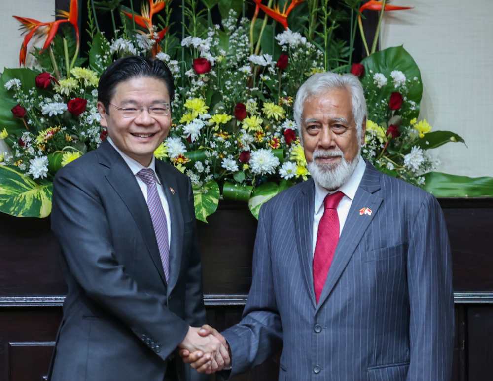 Prime Ministers of Timor-Leste and Singapore Strengthen Bilateral Cooperation
