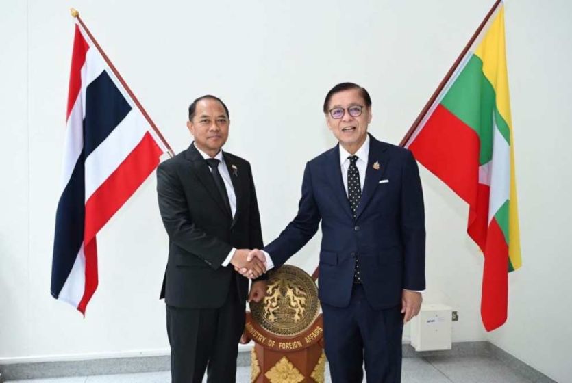 Myanmar Foreign Minister Pays an Official Visit to Thailand  