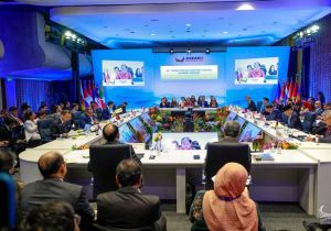 ASEAN foreign ministers welcome new sectoral dialogue partners, treaty parties at 59th ministers&rsquo; meeting