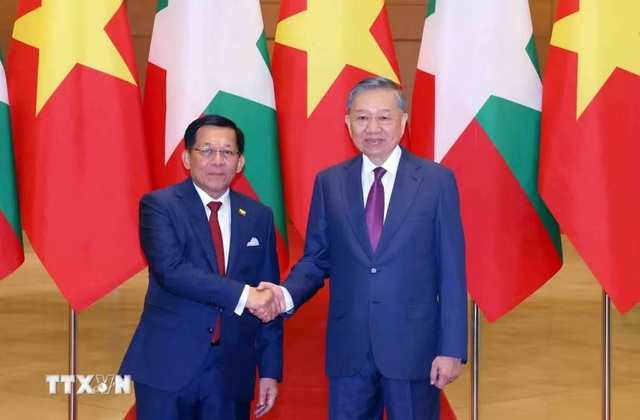 Vietnam, Myanmar agree to transform defense-security cooperation into key pillar of bilateral ties