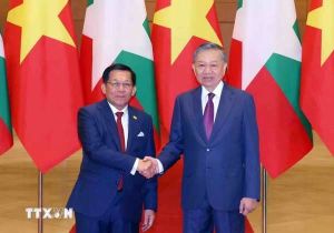 Vietnam, Myanmar agree to transform defense-security cooperation into key pillar of bilateral ties