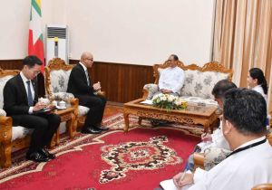 Myanmar Foreign Minister receives Ambassador of Thailand to Myanmar