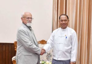 Myanmar Foreign Minister receives President of the Russia-Myanmar Friendship Association