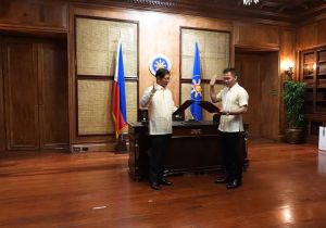 Philippine President Marcos swears in Manny Pacquiao as Secretary of anti-poverty agency