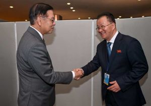 Thai Deputy Prime Minister and Foreign Minister meets with North Korean Vice Foreign Minister  