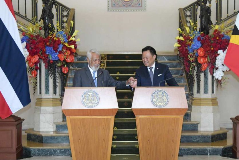 Joint Statement by the Prime Minister of Thailand and the Prime Minister of Timor-Leste
