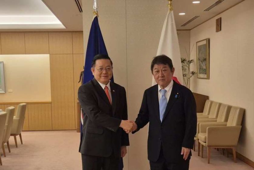 Secretary-General of ASEAN meets with Minister for Foreign Affairs of Japan