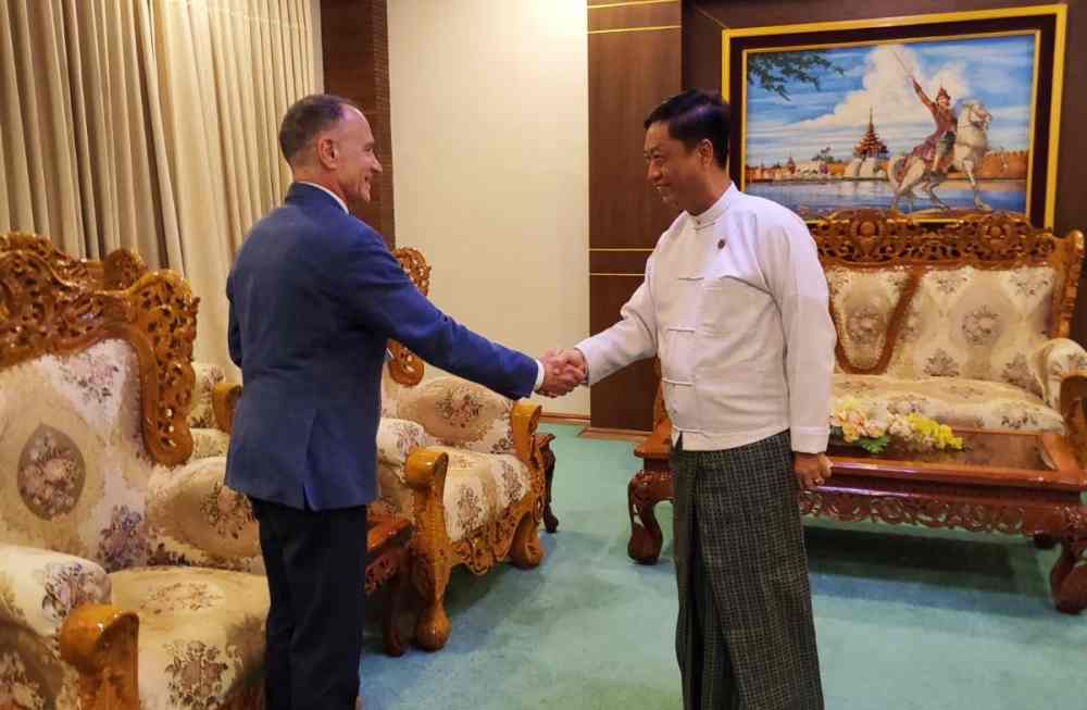 Myanmar Deputy Foreign Minister receives UN Resident and Humanitarian ...