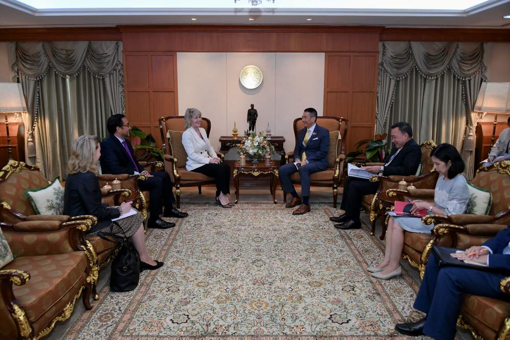 Thai Foreign Minister meets with Special Envoy of UN Secretary-General ...