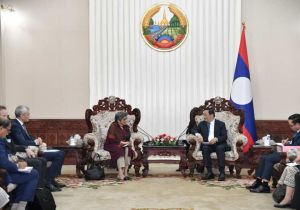 Lao PM Receives UN Under-Secretary-General, Discusses LDC Graduation