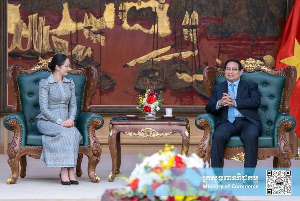 Cambodia, Vietnam Explore Possibility to Form Joint Trade Committee