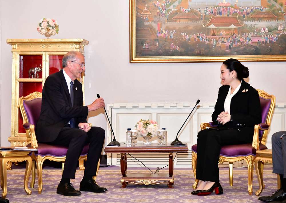 Thai PM meets with French Minister for Europe and Foreign Affairs' special representative