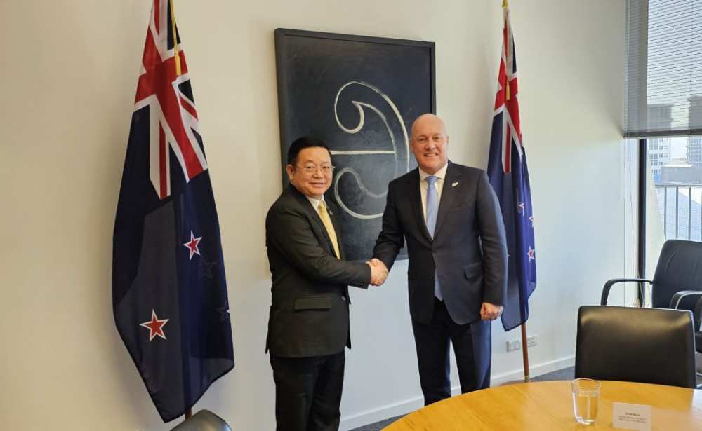 Secretary-General of ASEAN pays a Courtesy Call on Prime Minister of New Zealand