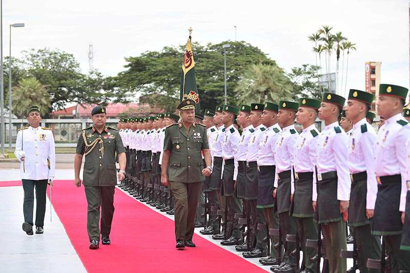 The Chief of Defence Force of Timor Leste Visits to the Ministry of Defence of Brunei  