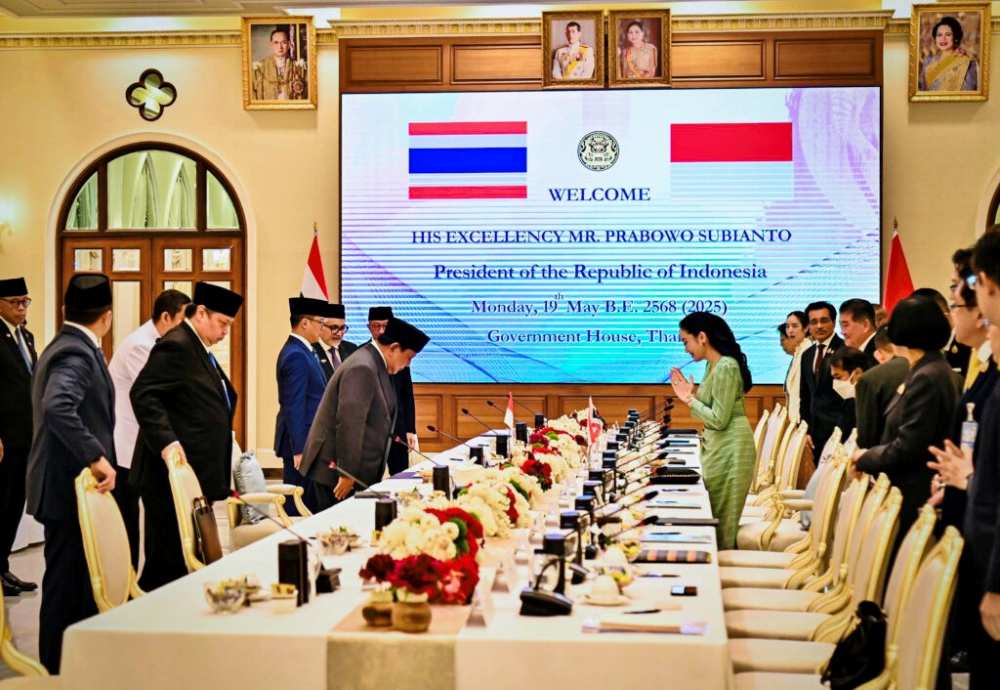 Indonesia, Thailand Deepen Cooperation on Security, Trade, and Regional Stability 