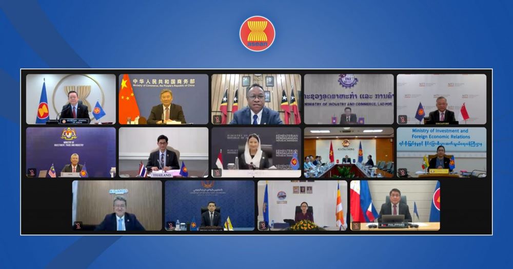 The Special AEM-Ministry of Commerce Consultation holds via videoconference
