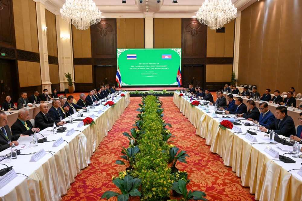 The 6th Meeting of the Thai - Cambodian Joint Commission on Demarcation for Land Boundary (JBC) in Phnom Penh