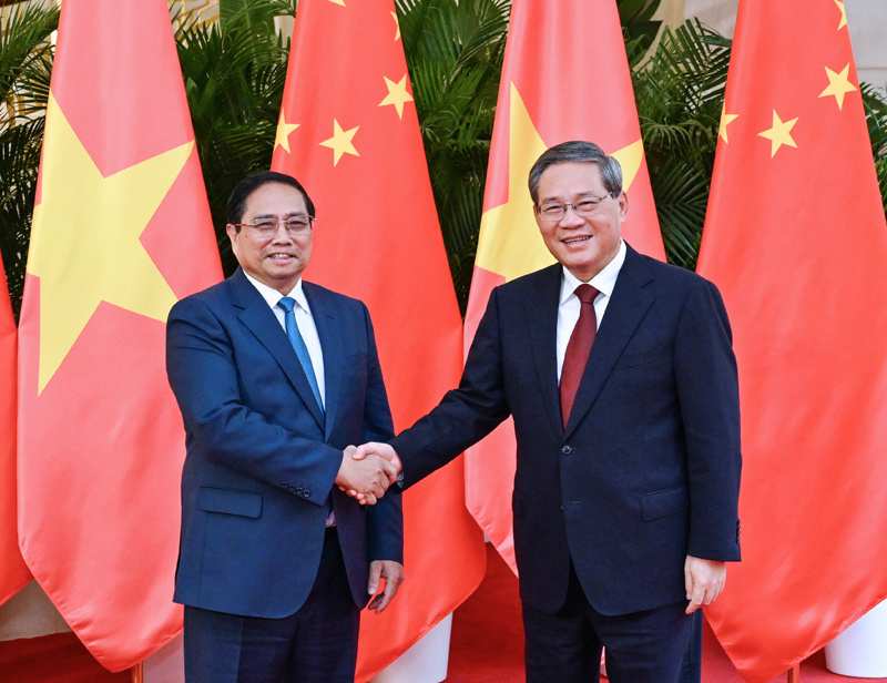 Chinese premier meets Vietnamese Prime Minister