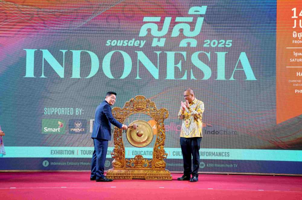 Indonesia Showcases Stronger Partnership with Cambodia at Sousdey 2025