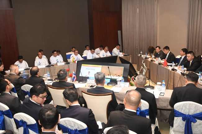 The 2nd China-Myanmar-Thailand Ministerial Meeting held on transnational crime
