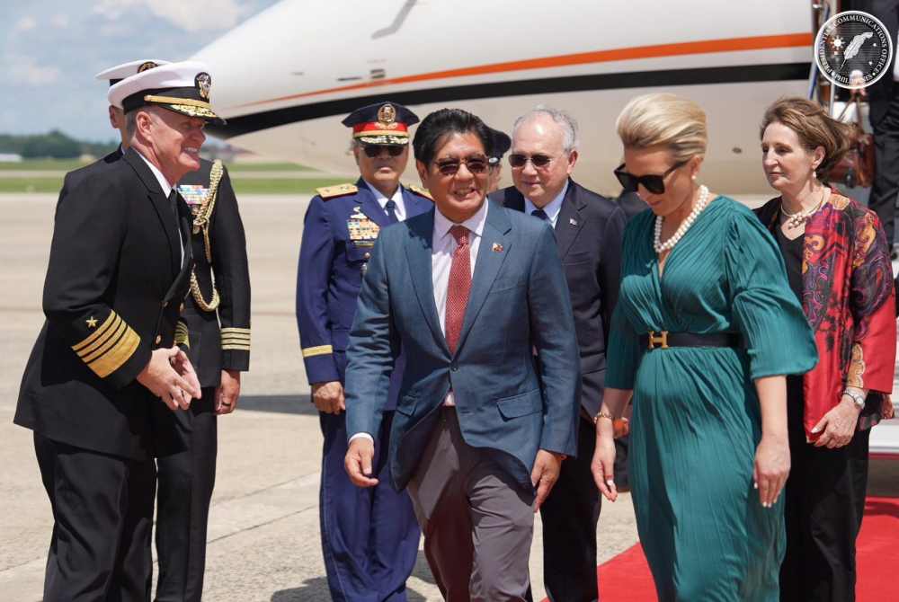 Philippine President arrives in Washington for official visit to boost PH-US economic, security alliance