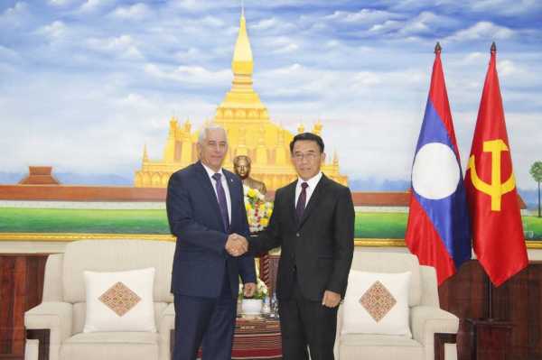 Lao Party Leader Receives Cuban Foreign Ministry Delegation