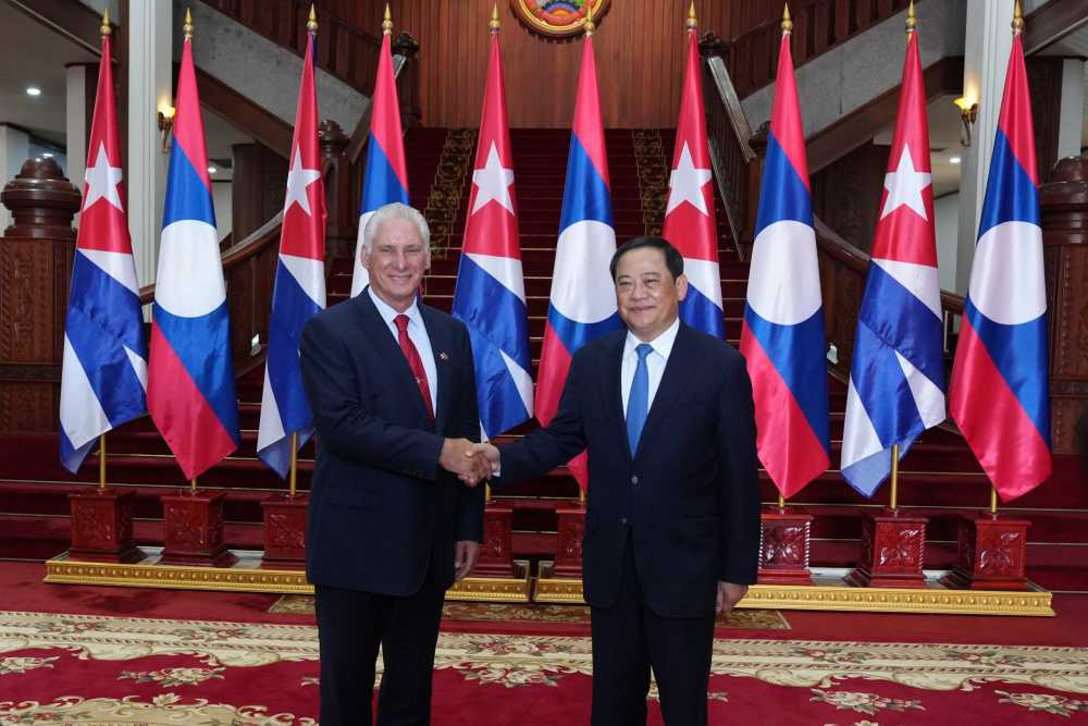 Laos, Cuba Reaffirm Commitment to Strengthen Friendship and Cooperation