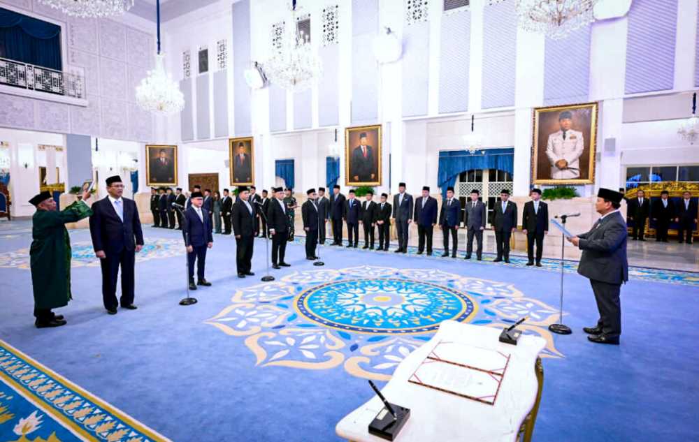 Indonesian President Prabowo Appoints New Ministers, Vice Minister 