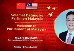 Secretary General of ASEAN-China Centre Visits Malaysian Parliament and Meets with President of the Senate 