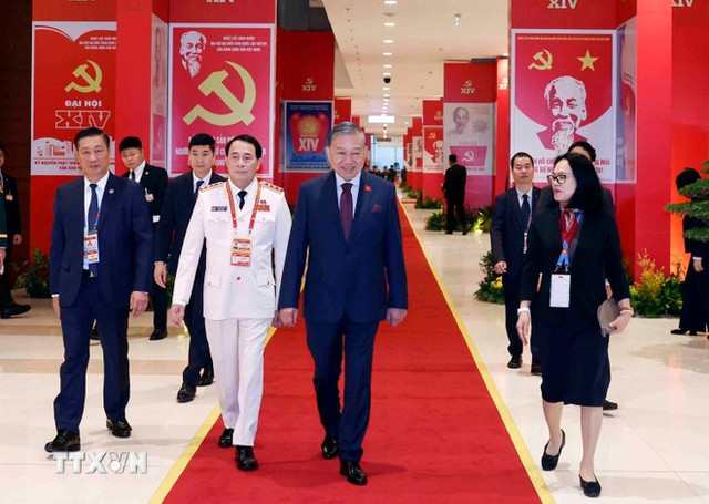 The Communist Party of Vietnam (CPV)  opens 14th National Congress