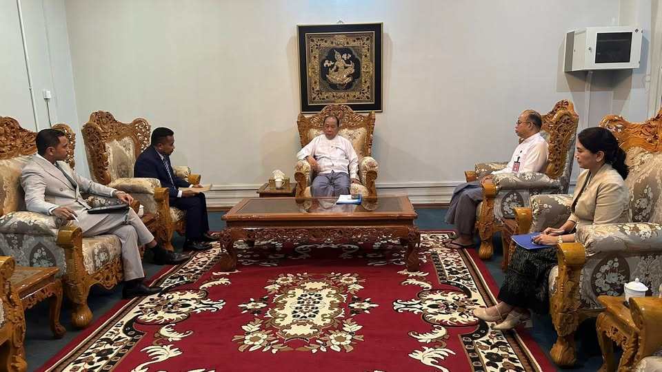 Myanmar opposes and protests against the contact between the government of Timor-Leste and anti- Myanmar Government groups