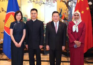 Chinese Mission to ASEAN Holds Welcome Reception for Ambassador Wang Qing