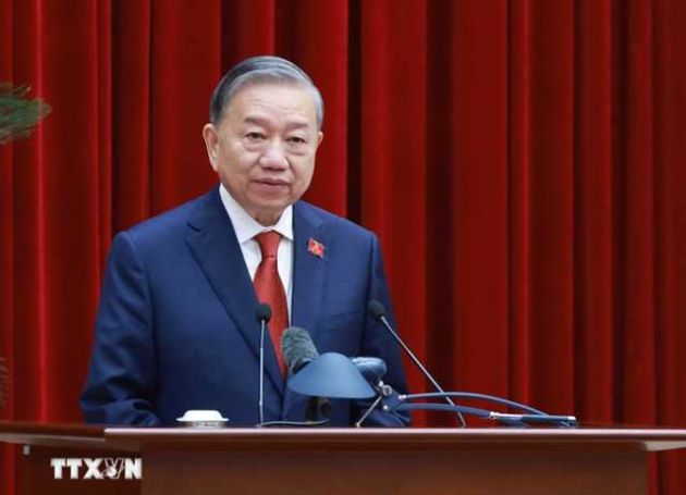 To Lam re-elected as General Secretary of the Communist Party of Viet Nam