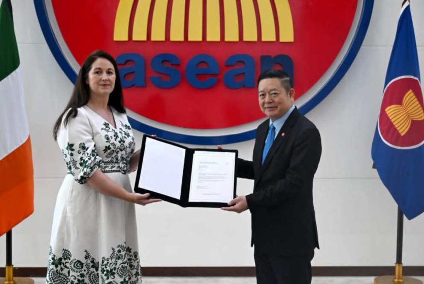 Secretary-General of ASEAN receives Letter of Credence from Ambassador of Ireland to ASEAN