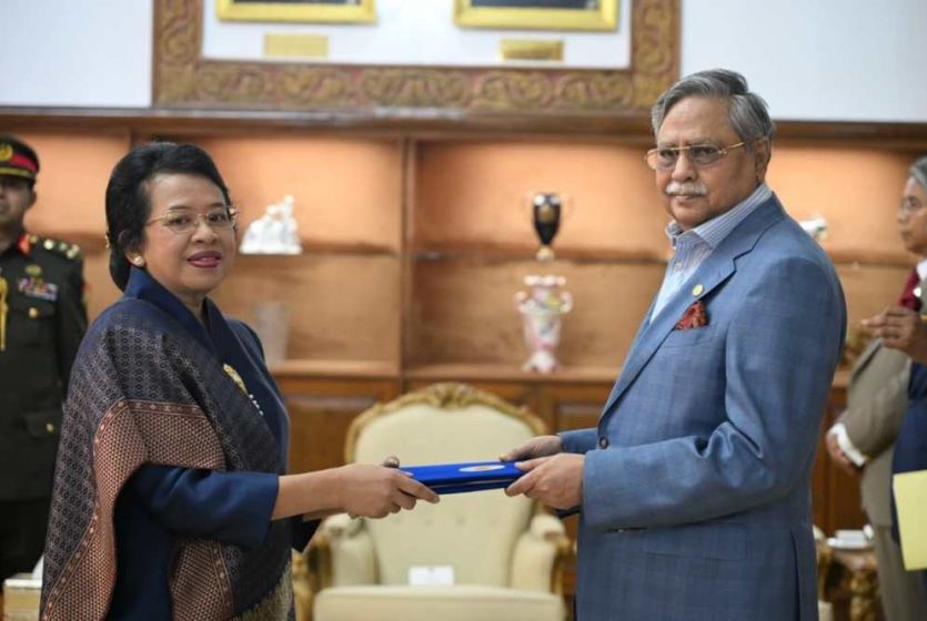 Indonesian Ambassador Presents Letters of Credence to Bangladesh President, Encourages Strengthening Economic and Energy Cooperation