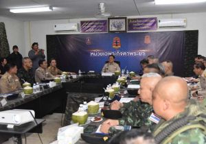 Thai Prime Minister debriefed on military operations in Sa Kaeo Province