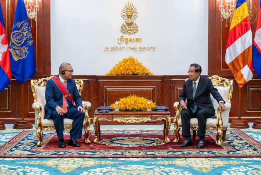 Hun Sen Lauds Indonesian Ambassador&rsquo;s Role in Deepening Cambodia-Indonesia Relations