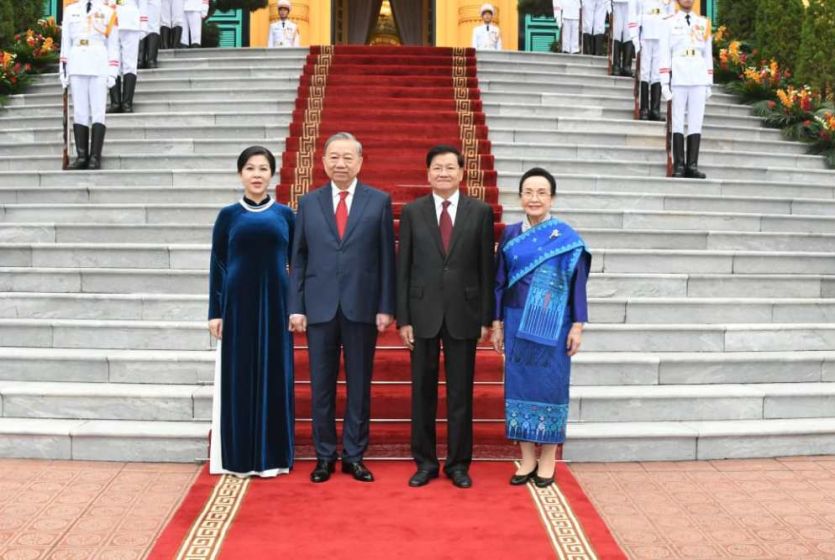 Vietnamese Party Leader To Lam holds talks with top Lao leader