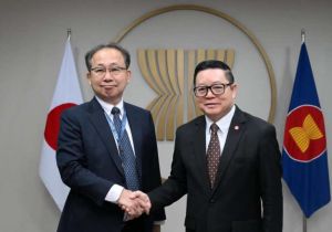 Secretary-General of ASEAN receives Courtesy Call from Ambassador for the Promotion of the Asia Zero Emission Community (AZEC) and Special Assistant to the Foreign Minister of Japan